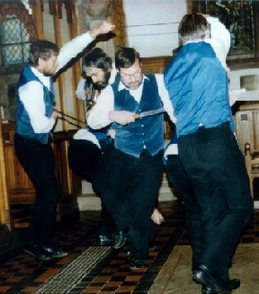 Inside Kirkby church